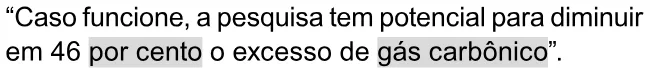 Alternativa C da questão 39 do ENEM 2023 - 1º Dia – Caderno 9 – Laranja (braile e ledor) – Reaplicação/PPL.
