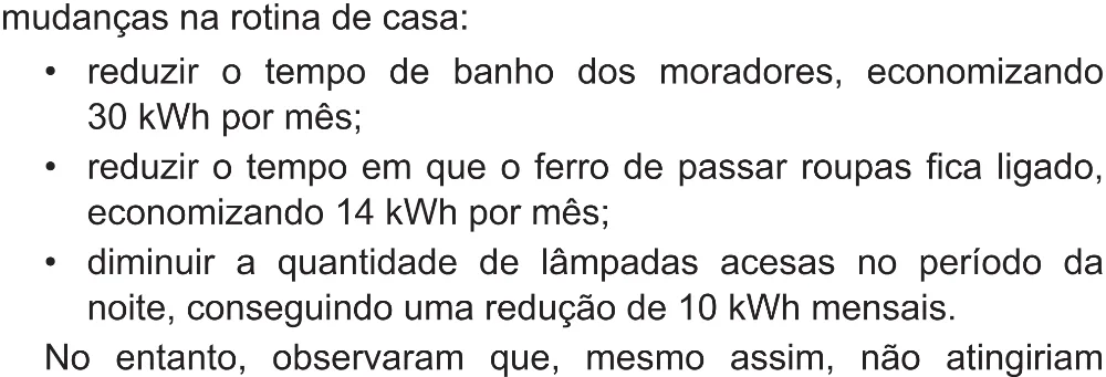 Trecho original com figura, tabela ou fórmula da questão 140 do ENEM 2021 - 2º Dia – Caderno 5 – Amarelo (Superampliada) – Reaplicação/PPL/Segunda Oportunidade.