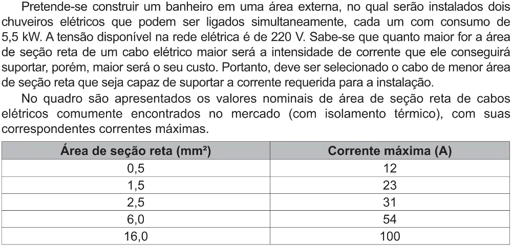 Trecho original com figura, tabela ou fórmula da questão 121 do ENEM 2021 - 2º Dia – Caderno 5 – Amarelo (Ampliada) – Reaplicação/PPL/Segunda Oportunidade.