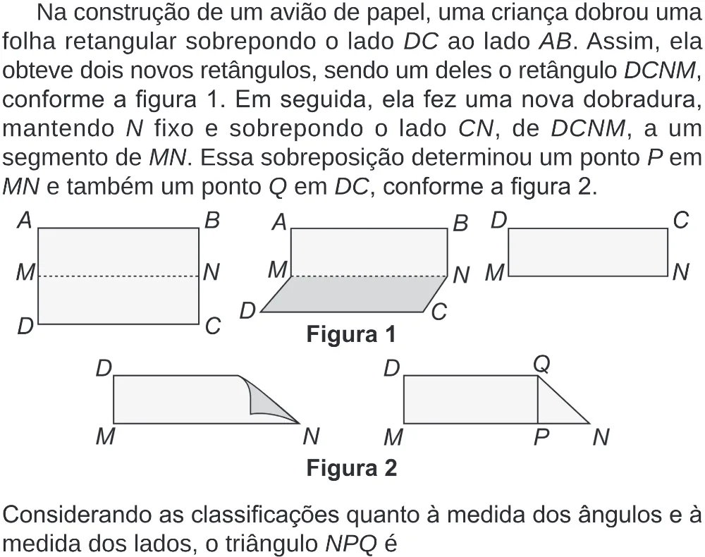 Trecho original com figura, tabela ou fórmula da questão 177 do ENEM 2024 - 2º Dia – Caderno 8 – Verde (Superampliada) – Reaplicação/PPL.