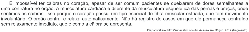 Trecho original com figura, tabela ou fórmula da questão 126 do ENEM 2014 - 2º Dia – Caderno 6 – Cinza – Terceira aplicação.