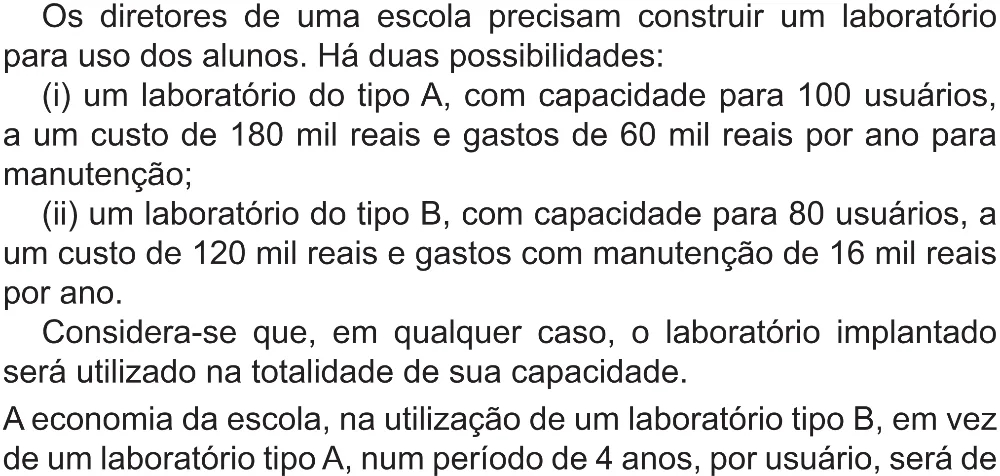 Trecho original com figura, tabela ou fórmula da questão 140 do ENEM 2021 - 2º Dia – Caderno 12 – Verde (Libras – Superampliada) – Aplicação Regular.