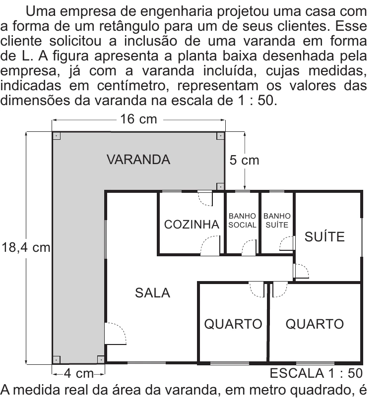 Enunciado original completo da questão 164 do ENEM 2022 - 2º Dia – Caderno 8 – Rosa – Aplicação Regular, página 27.