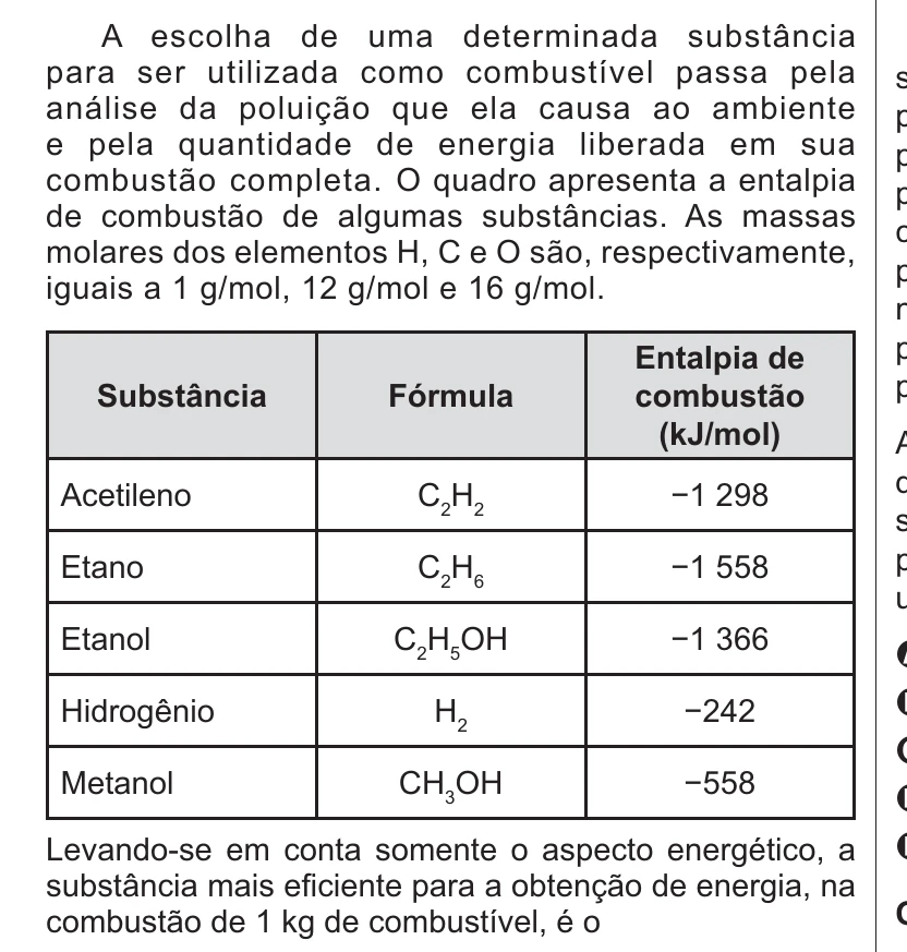 Enunciado original completo da questão 88 do ENEM 2014 - 1º Dia – Caderno 3 – Branco – Reaplicação/PPL, página 31.