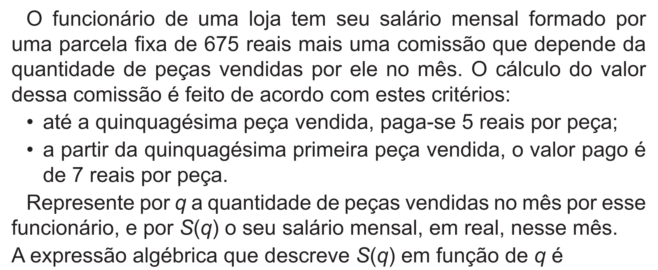 Enunciado original completo da questão 157 do ENEM 2022 - 2º Dia – Caderno 6 – Cinza (Superampliada) – Aplicação Regular, página 62.