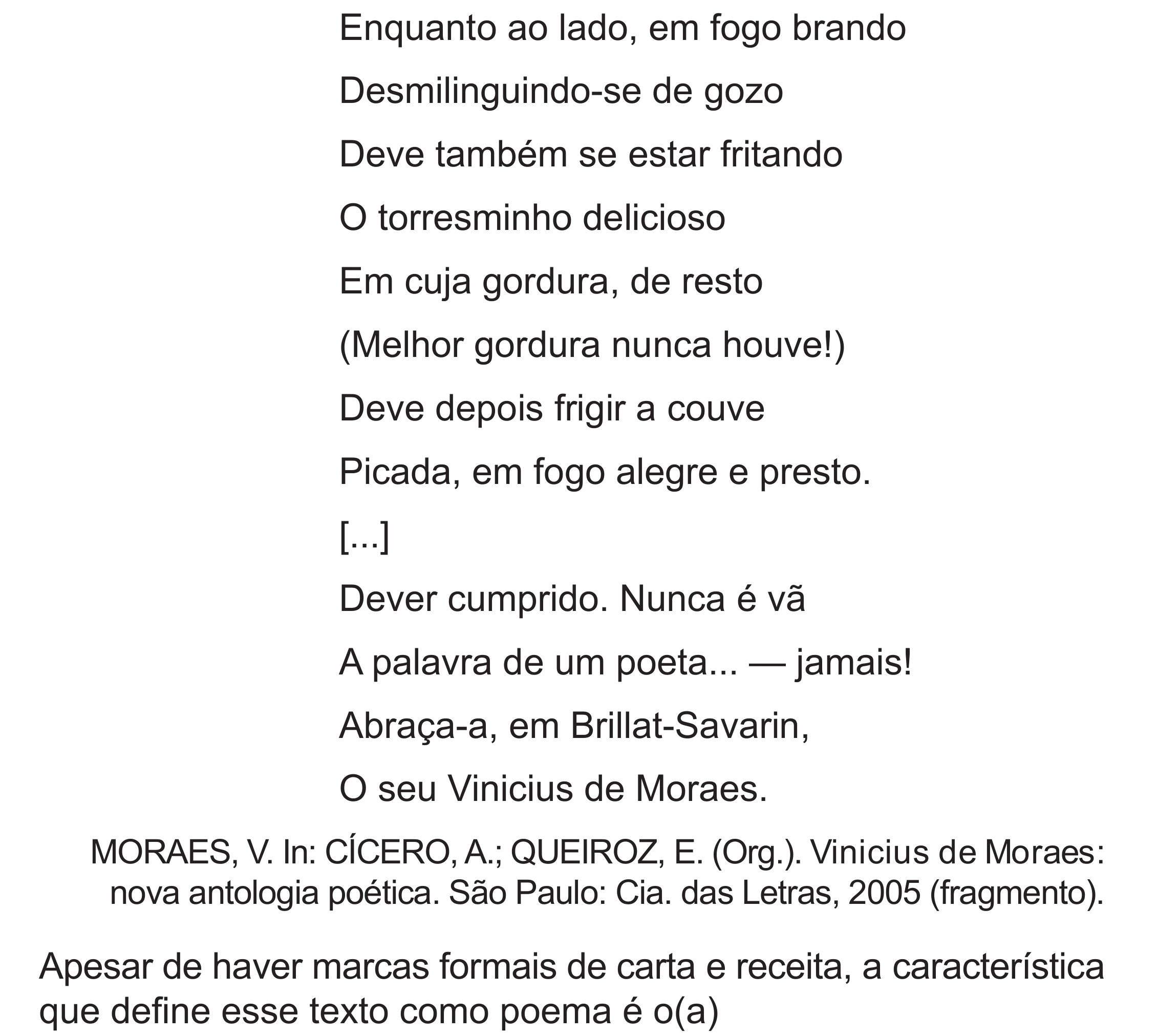 Enunciado original completo da questão 11 do ENEM 2024 - 1º Dia – Caderno 4 – Verde – Aplicação Regular - (Superampliada), página 19.