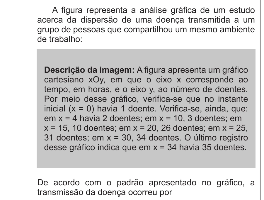 Enunciado original completo da questão 46 do ENEM 2013 - 1º Dia - Caderno 3 - Branco – Ledor, página 17.