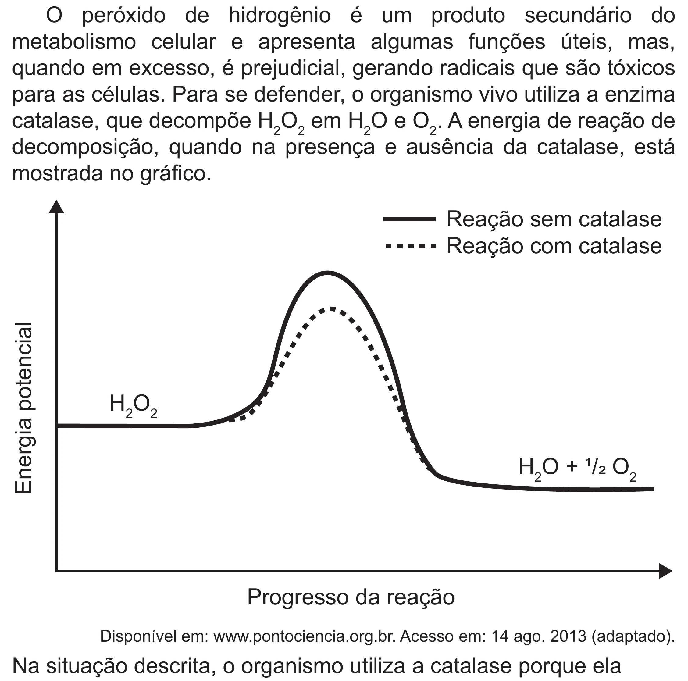 Enunciado original completo da questão 127 do ENEM 2020 - 2º Dia – Caderno 8 – Rosa (Superampliada) – Reaplicação/PPL, página 30.