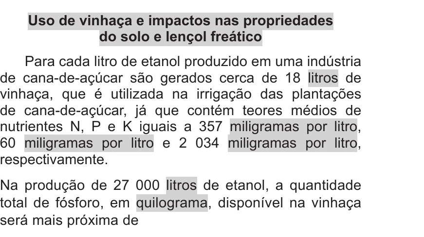 Enunciado original completo da questão 61 do ENEM 2016 - 1º Dia - Caderno 3 - Branco – Aplicação regular - Ledor, página 20.