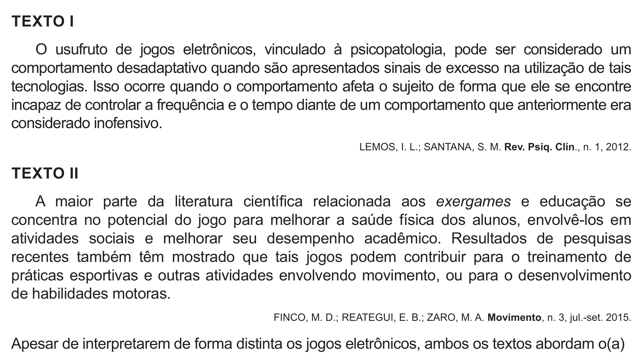 Enunciado original completo da questão 17 do ENEM 2021 - 1º Dia – Caderno 2 – Amarelo (Ampliada) – Reaplicação/PPL/Segunda Oportunidade, página 20.