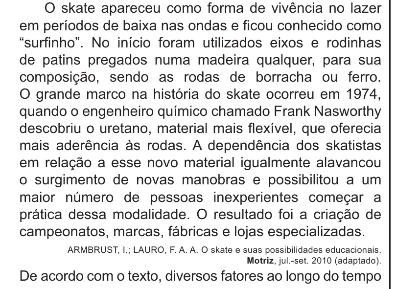Enunciado original completo da questão 9 do ENEM 2021 - 1º Dia – Caderno 4 – Rosa – Aplicação Regular, página 7.