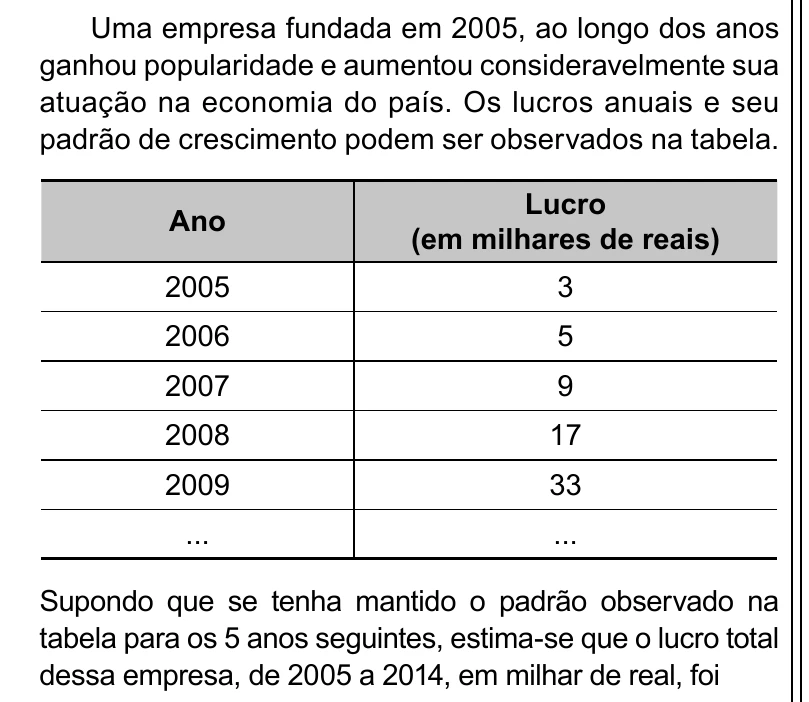 Enunciado original completo da questão 137 do ENEM 2023 - 2º Dia – Caderno 7 – Azul – Reaplicação/PPL, página 18.