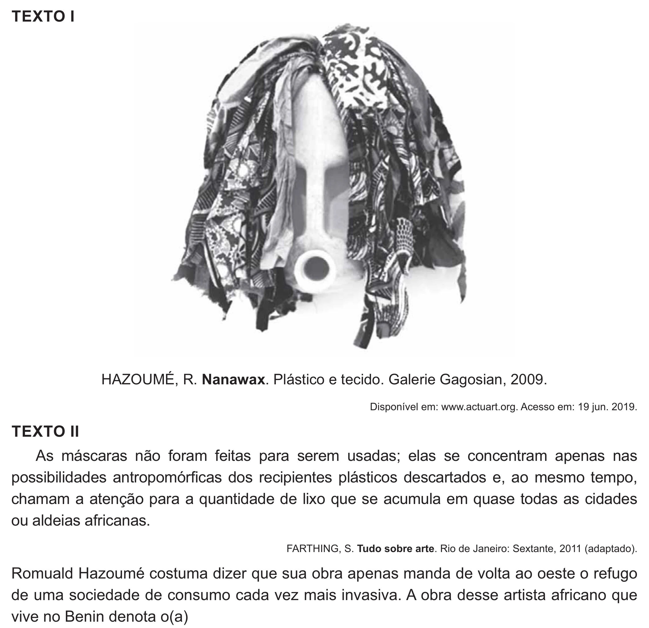 Enunciado original completo da questão 23 do ENEM 2021 - 1º Dia – Caderno 2 – Amarelo (Ampliada) – Aplicação Regular, página 21.
