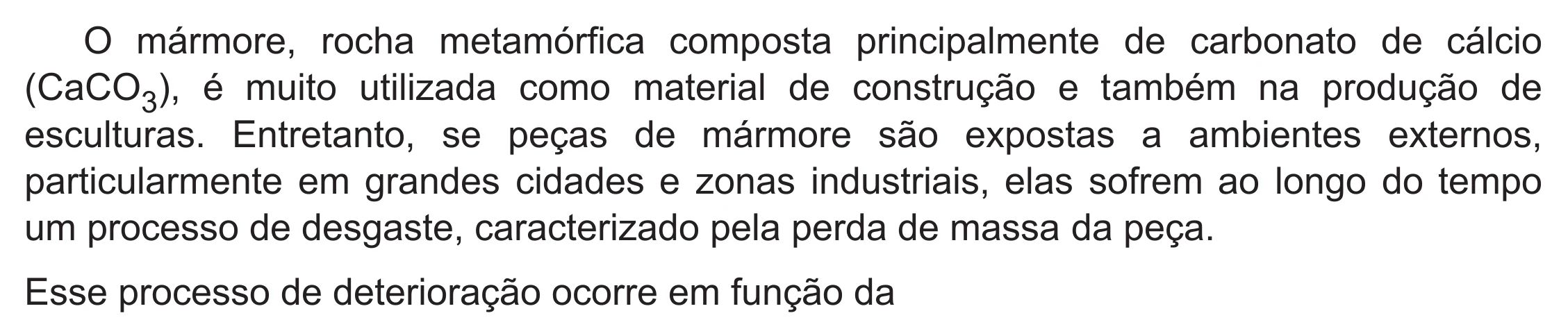 Enunciado original completo da questão 101 do ENEM 2019 - 2º Dia – Caderno 5 – Amarelo (Ampliada) – Reaplicação/PPL, página 8.