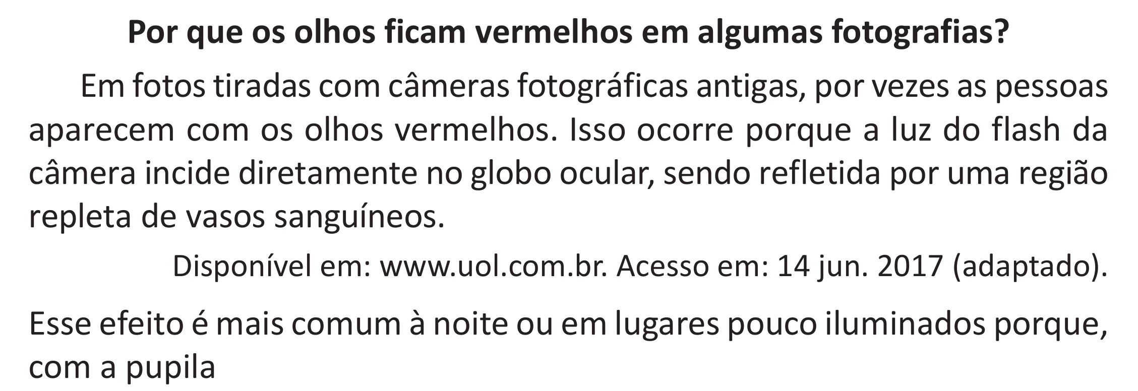 Enunciado original completo da questão 93 do ENEM 2025 - 2º Dia – Caderno 11 – Laranja (Braile e ledor) – Aplicação Regular - (Superampliada), página 4.