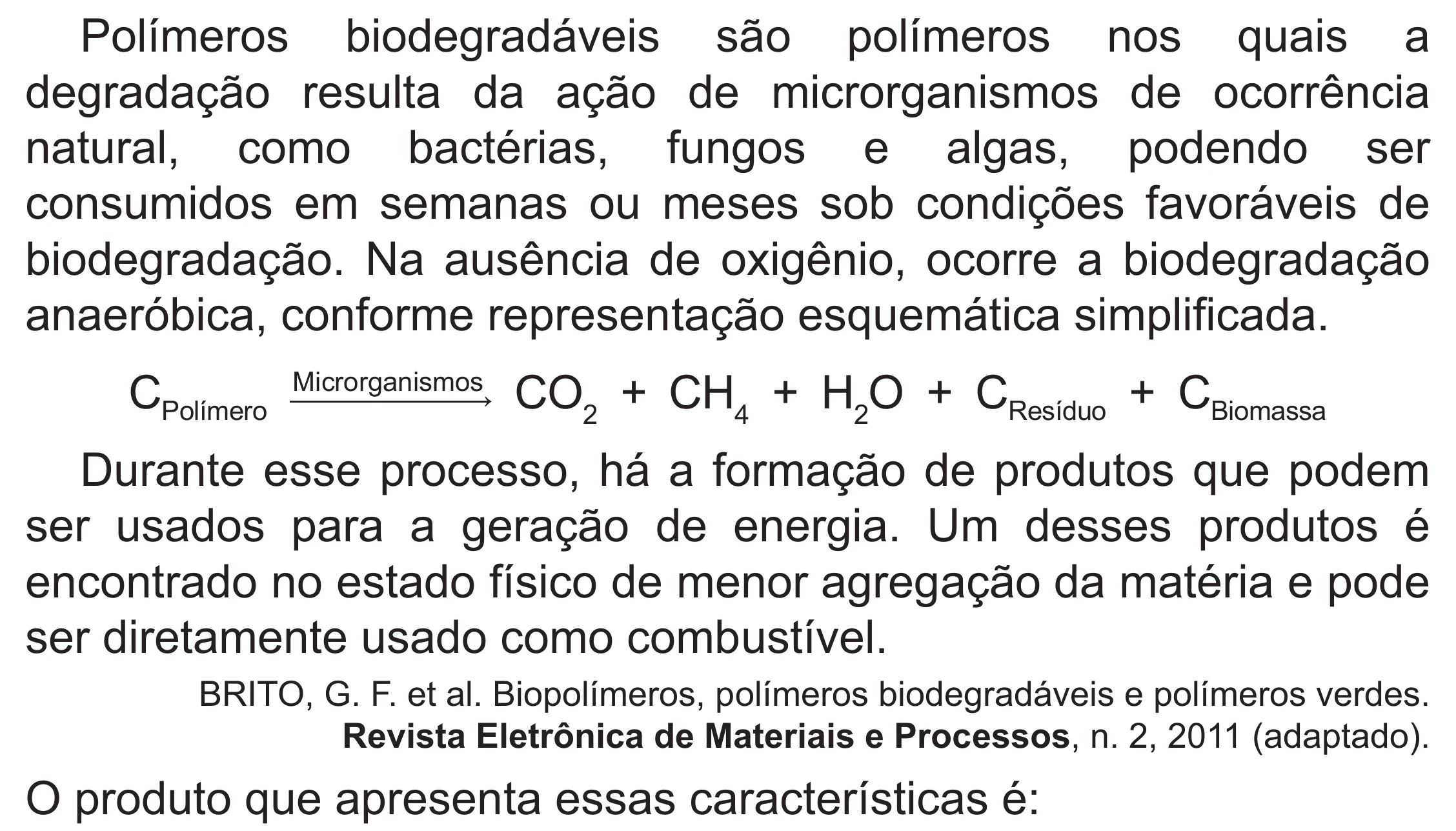 Enunciado original completo da questão 131 do ENEM 2021 - 2º Dia – Caderno 5 – Amarelo (Superampliada) – Reaplicação/PPL/Segunda Oportunidade, página 34.