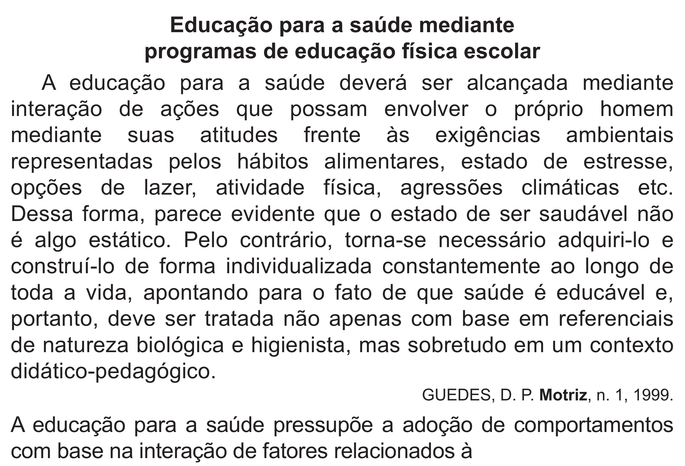 Enunciado original completo da questão 40 do ENEM 2019 - 1º Dia – Caderno 2 – Amarelo (Superampliada) – Aplicação Regular, página 43.