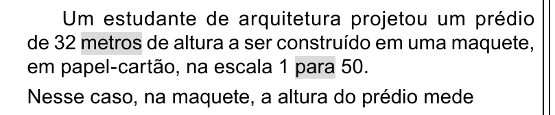 Enunciado original completo da questão 156 do ENEM 2023 - 2º Dia – Caderno 11 – Laranja (braile e ledor) – Reaplicação/PPL, página 25.