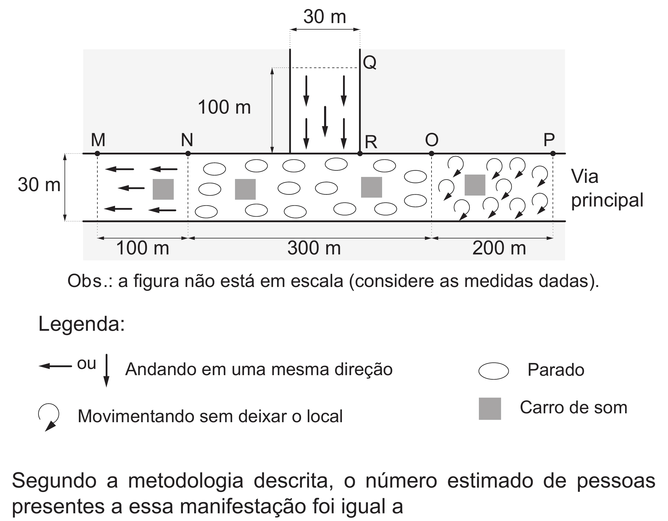 Enunciado original completo da questão 149 do ENEM 2020 - 2º Dia - Caderno 8 – Rosa (Superampliada) – Aplicação Regular, página 51.