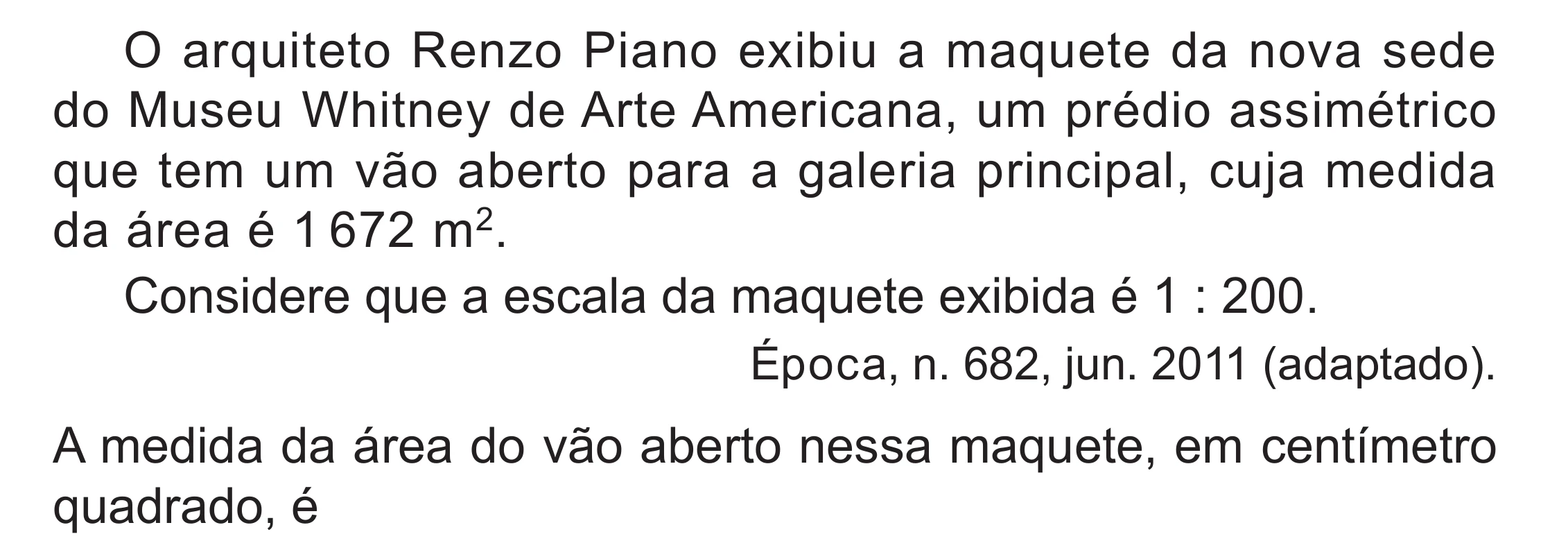 Enunciado original completo da questão 140 do ENEM 2024 - 2º Dia – Caderno 8 – Verde – Aplicação Regular - (Superampliada), página 55.