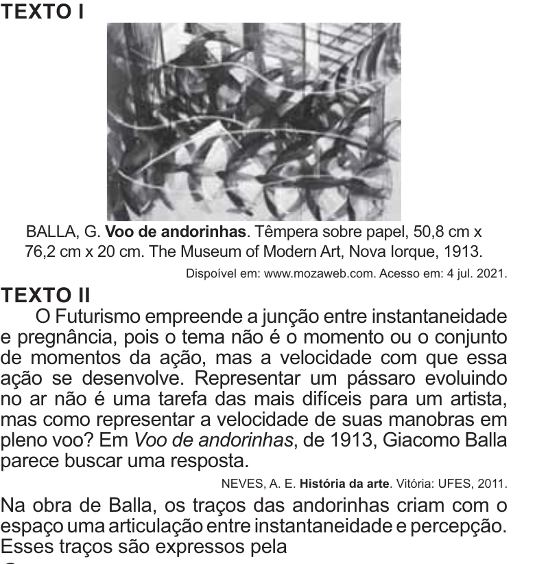 Enunciado original completo da questão 36 do ENEM 2021 - 1º Dia – Caderno 1 – Azul – Reaplicação/PPL/Segunda Oportunidade, página 16.