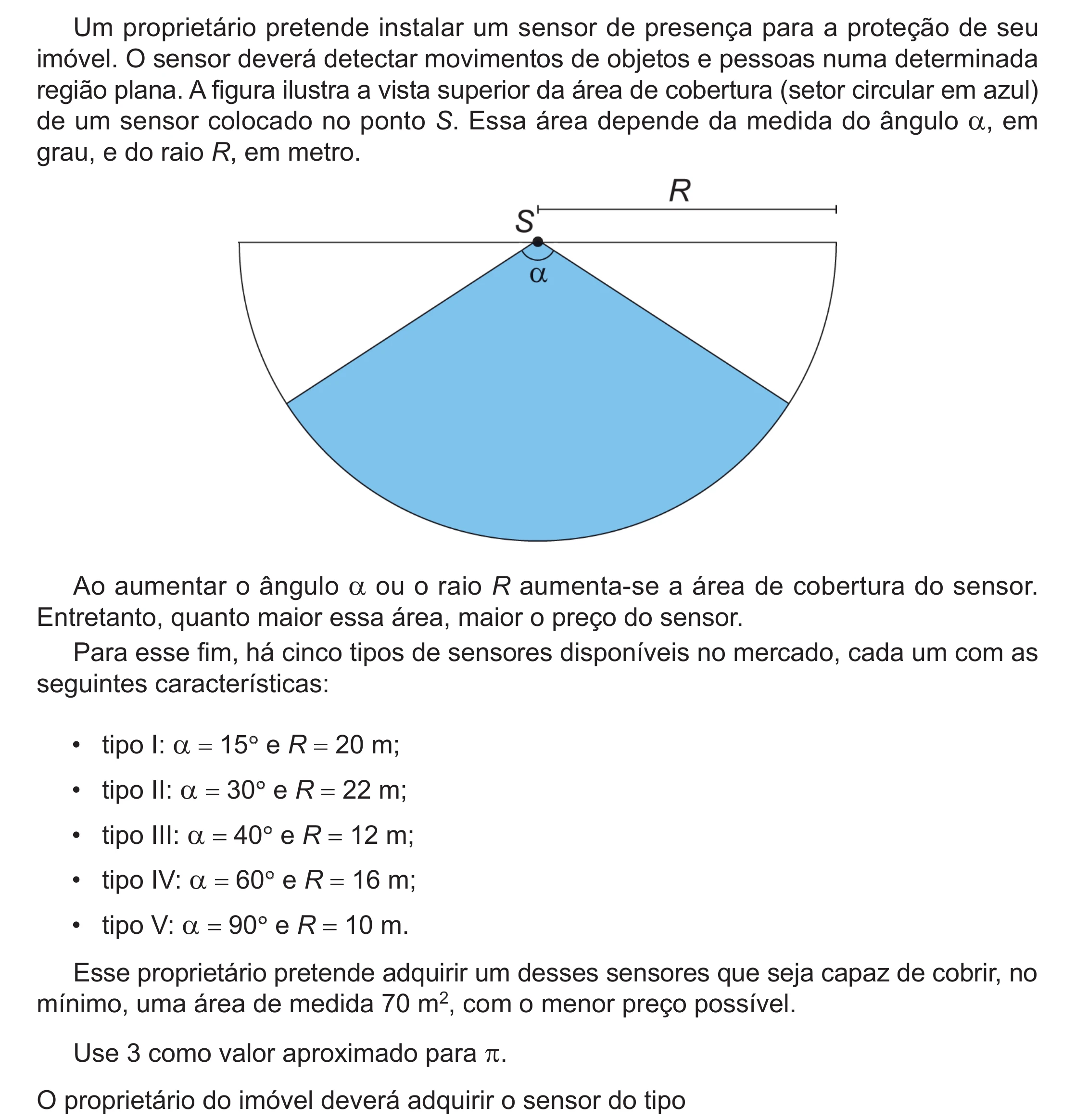 Enunciado original completo da questão 137 do ENEM 2024 - 2º Dia – Caderno 12 – Roxo (Libras) – Aplicação Regular - (Ampliada), página 31.