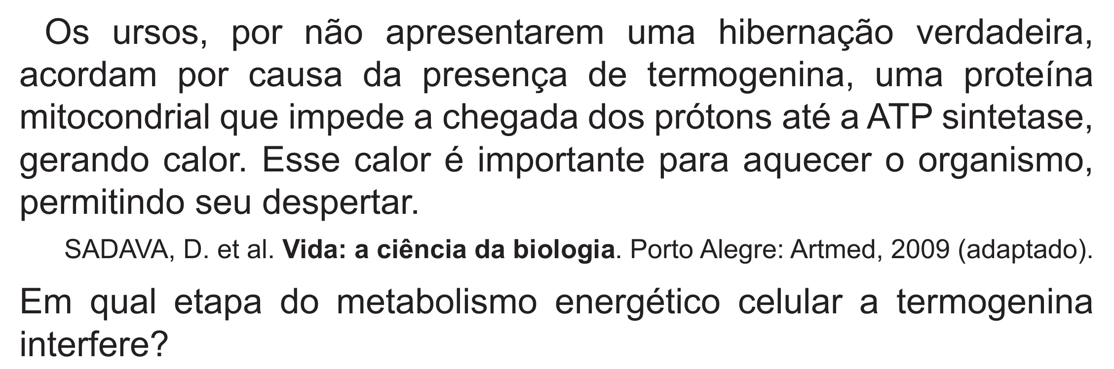 Enunciado original completo da questão 97 do ENEM 2022 - 2º Dia – Caderno 6 – Cinza (Superampliada) – Aplicação Regular, página 8.