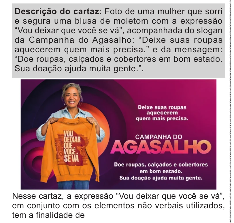 Enunciado original completo da questão 18 do ENEM 2024 - 1º Dia – Caderno 9 – Laranja (Braile e ledor) – Aplicação Regular, página 9.