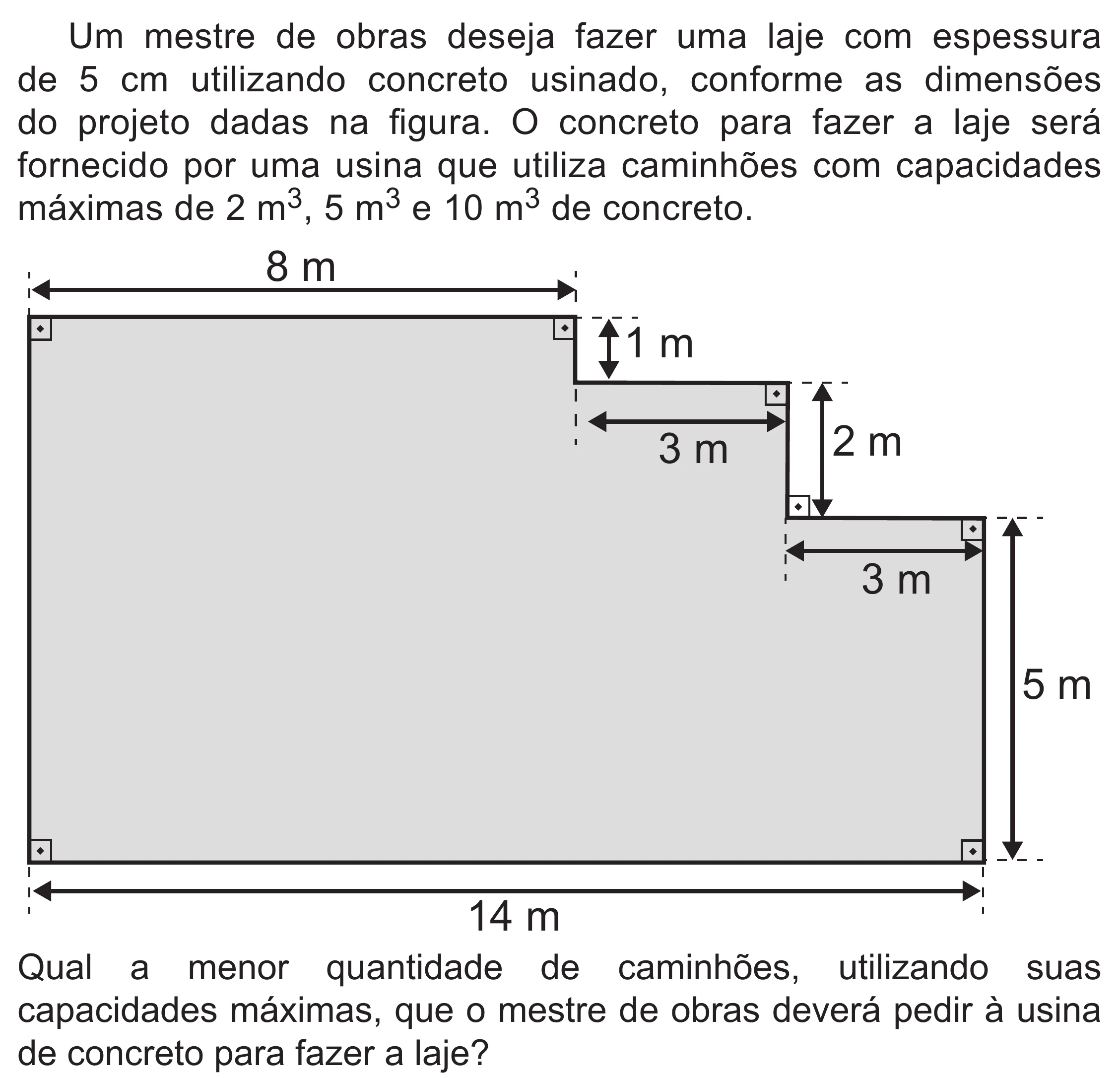 Enunciado original completo da questão 159 do ENEM 2019 - 2º Dia – Caderno 6 – Cinza (Superampliada) – Aplicação Regular, página 59.