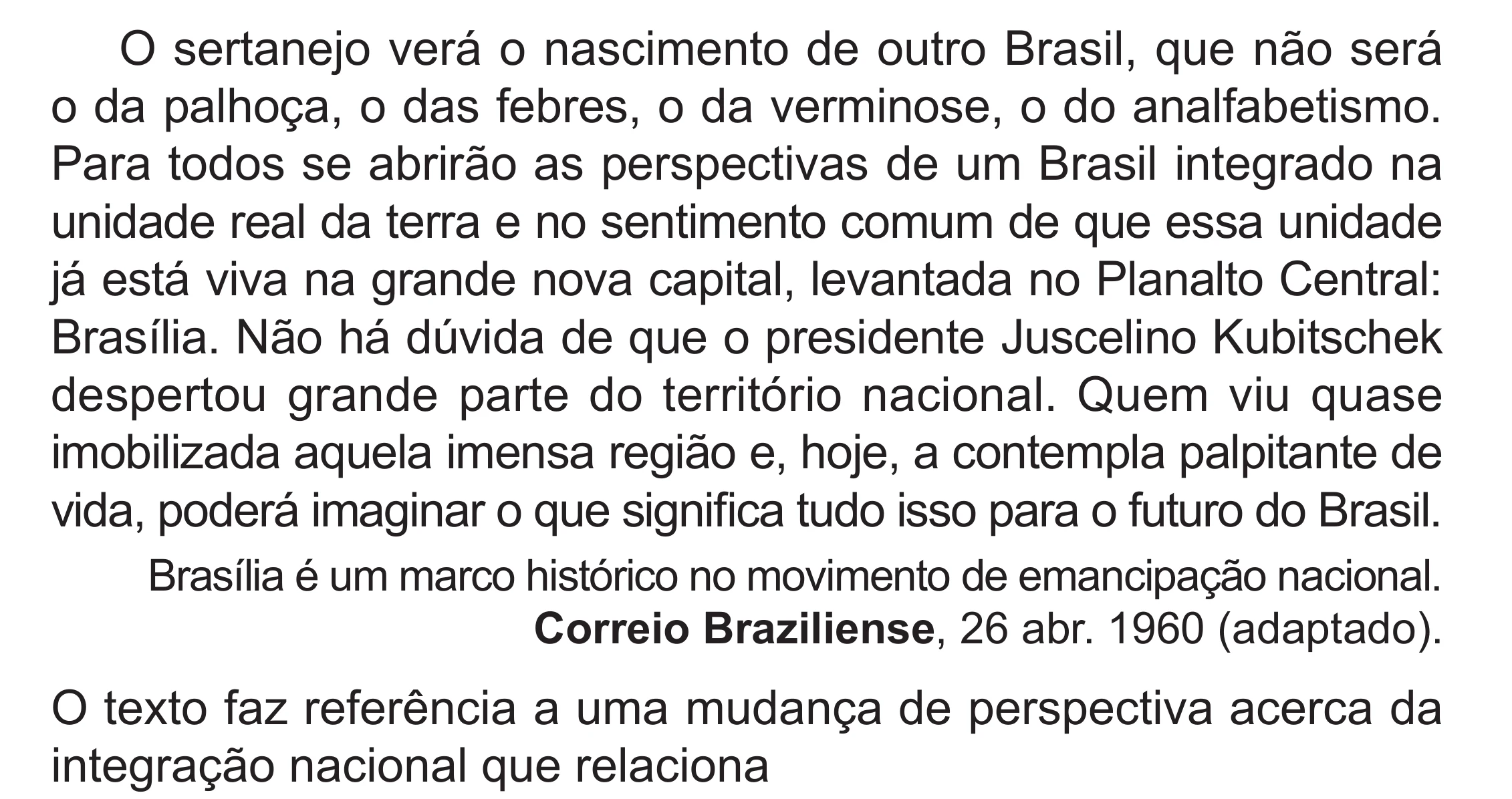 Enunciado original completo da questão 64 do ENEM 2024 - 1º Dia – Caderno 4 – Verde (Superampliada) – Reaplicação/PPL, página 71.