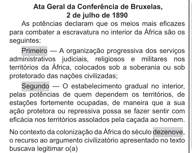 Enunciado original completo da questão 51 do ENEM 2021 - 1º Dia – Caderno 9 – Laranja (braile e ledor) – Reaplicação/PPL/Segunda Oportunidade, página 25.