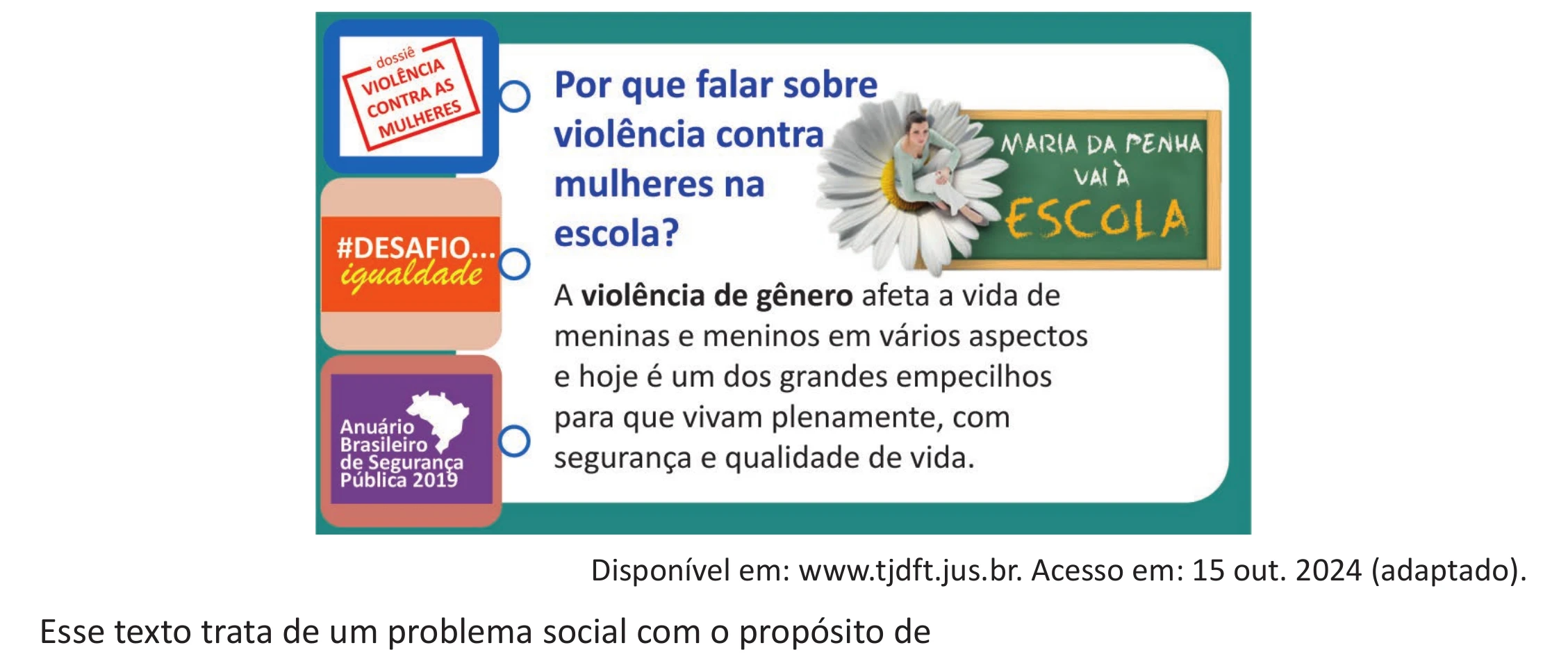 Enunciado original completo da questão 36 do ENEM 2025 - 1º Dia – Caderno 9 – Laranja (Braile e ledor) – Aplicação Regular - (Ampliada), página 28.