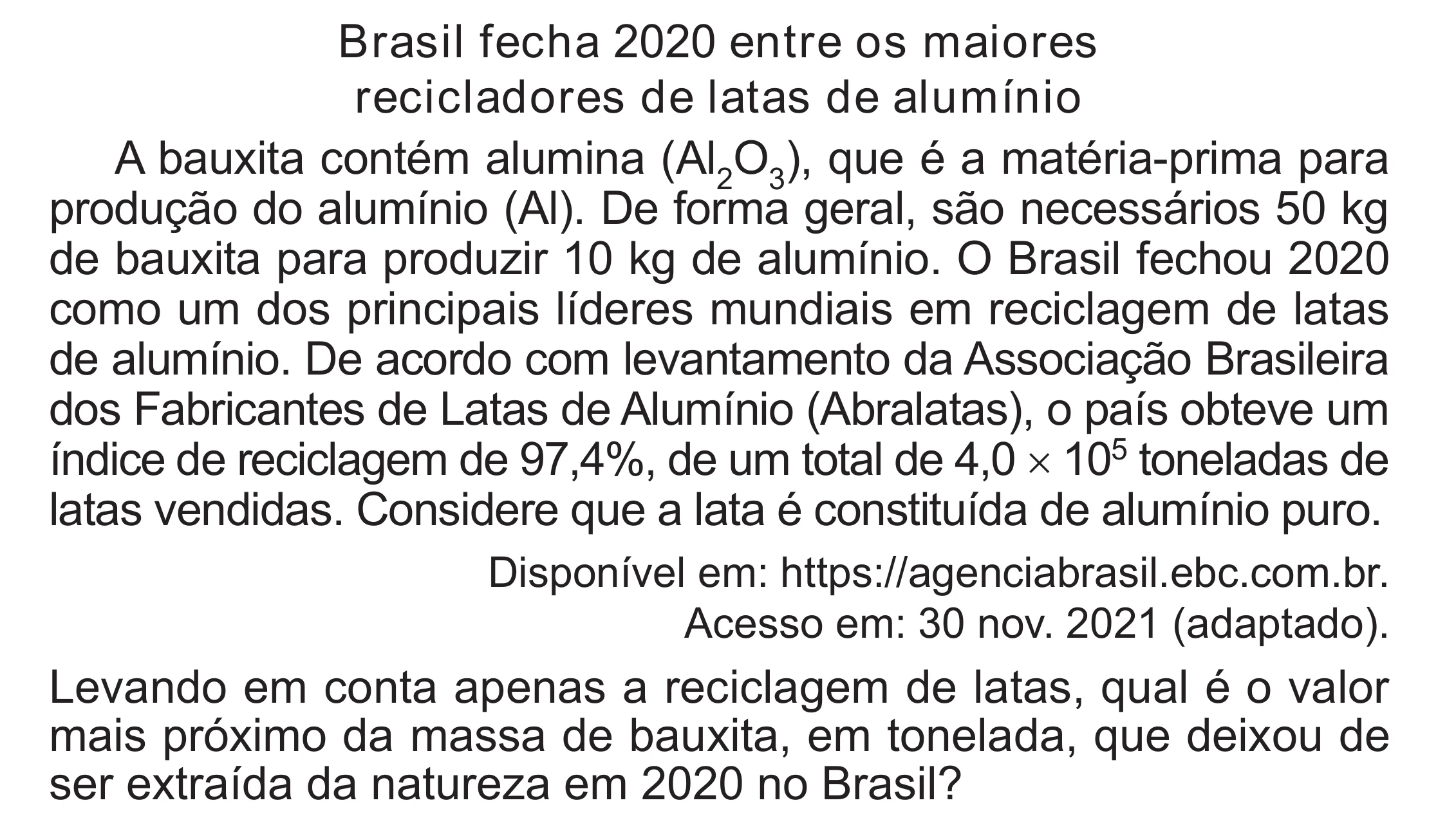 Enunciado original completo da questão 119 do ENEM 2024 - 2º Dia – Caderno 8 – Verde – Aplicação Regular - (Superampliada), página 33.