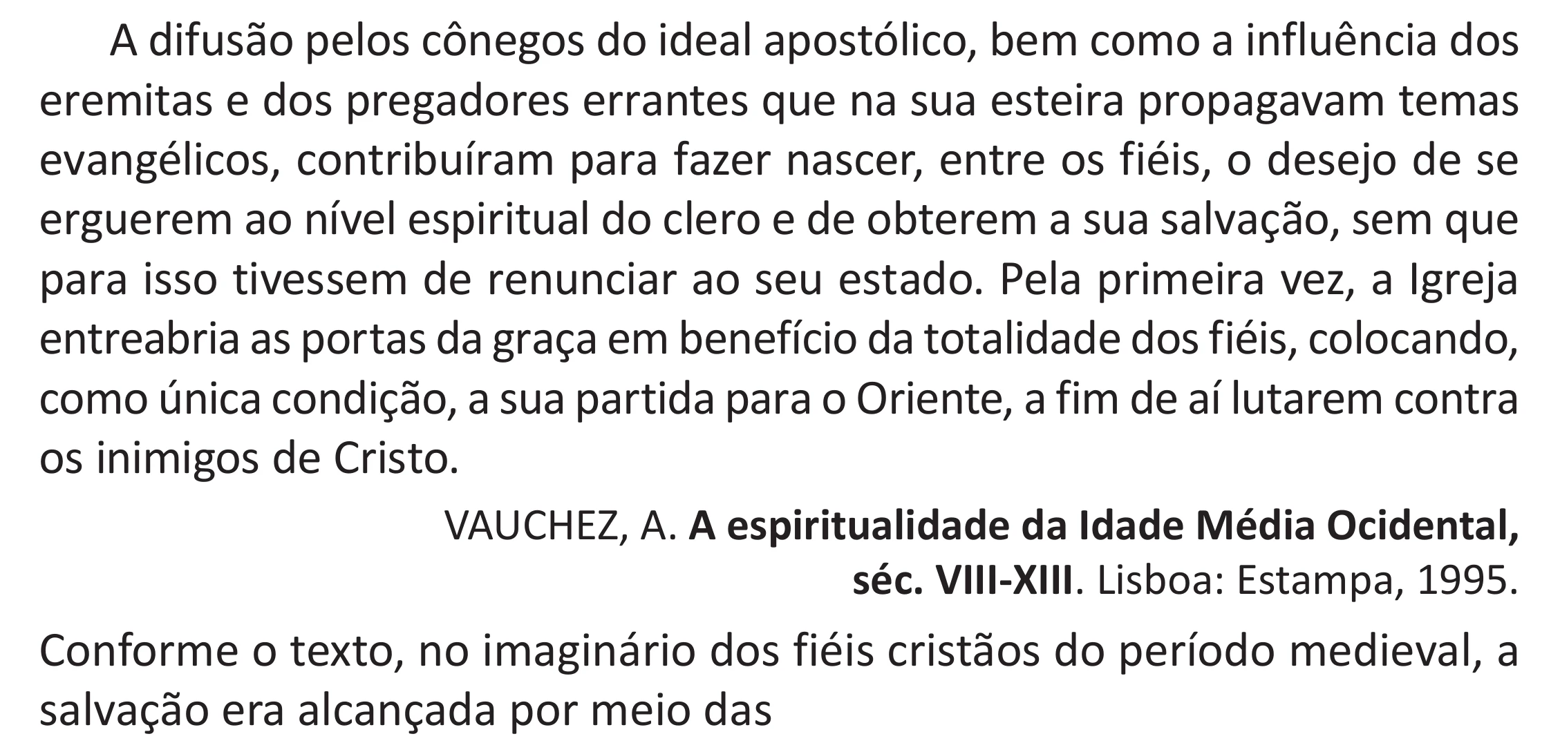 Enunciado original completo da questão 80 do ENEM 2025 - 1º Dia – Caderno 9 – Laranja (Braile e ledor) – Aplicação Regular - (Superampliada), página 87.