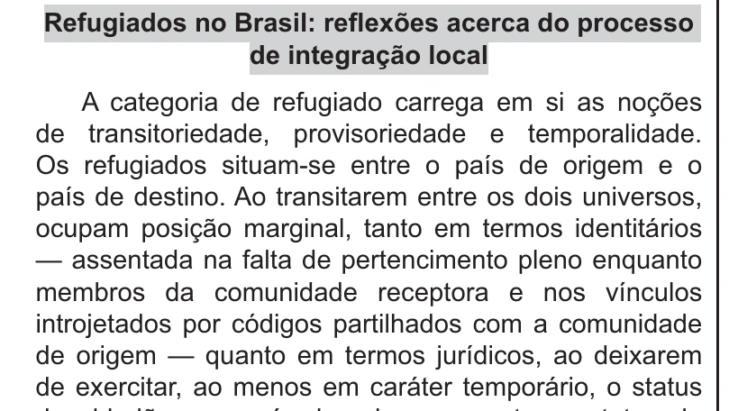 Enunciado original completo da questão 76 do ENEM 2021 - 1º Dia – Caderno 9 – Laranja (Braile e ledor) – Aplicação Regular, página 31.