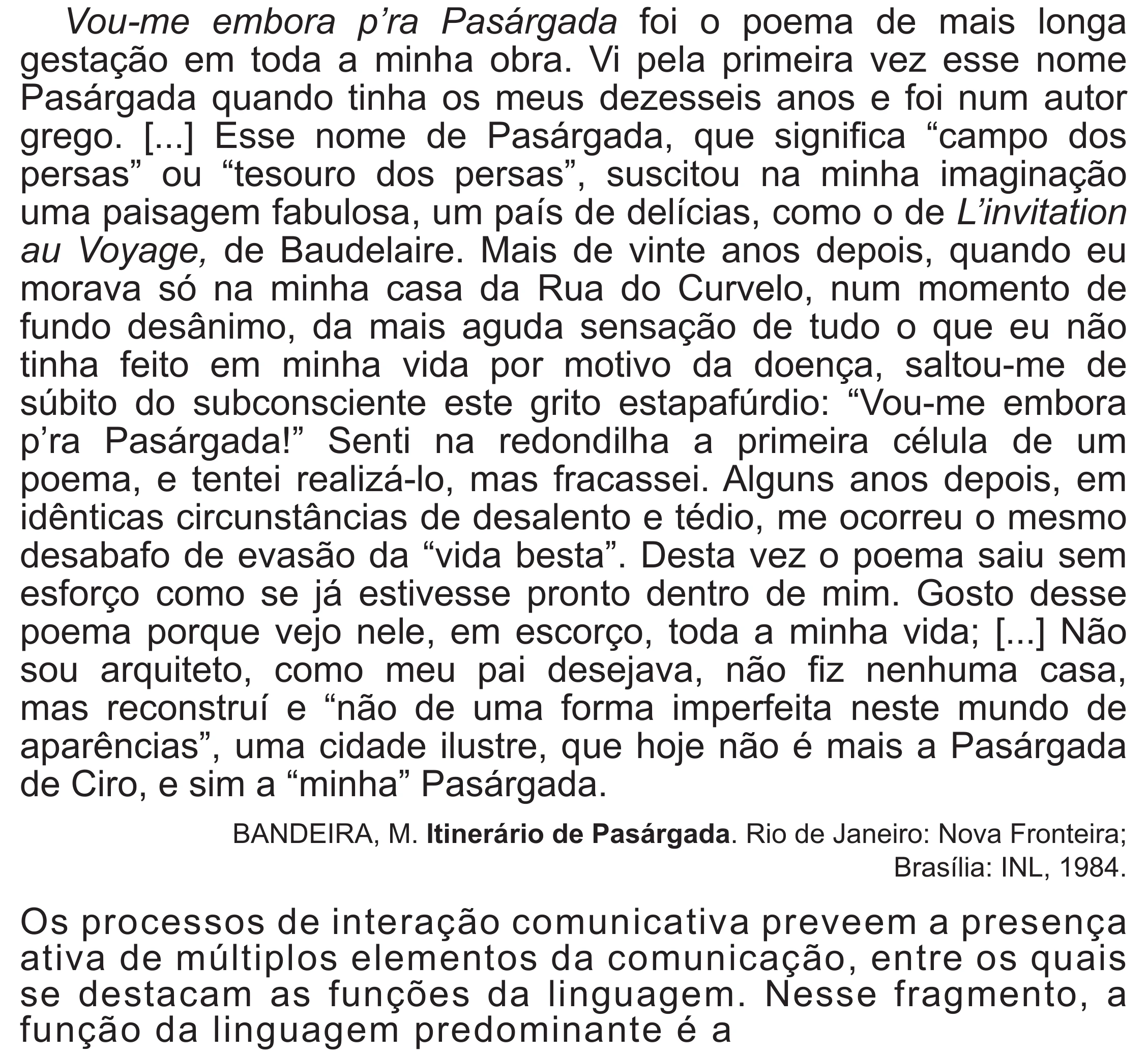 Enunciado original completo da questão 44 do ENEM 2020 - 1º Dia - Caderno 4 – Rosa (Superampliada) – Aplicação Regular, página 48.