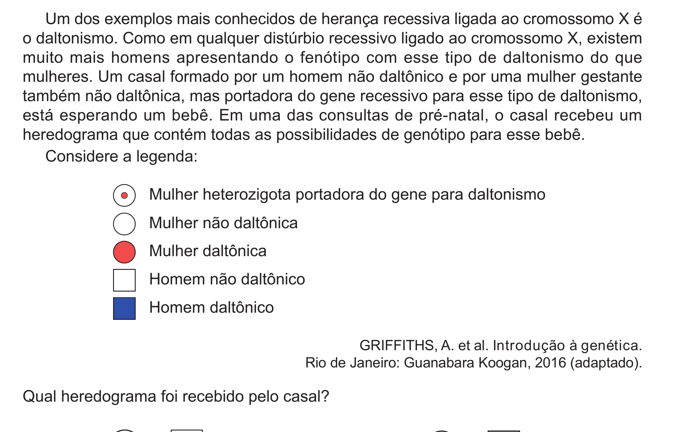 Enunciado original completo da questão 93 do ENEM 2024 - 2º Dia – Caderno 12 – Roxo (Libras) – Aplicação Regular - (Ampliada), página 3.