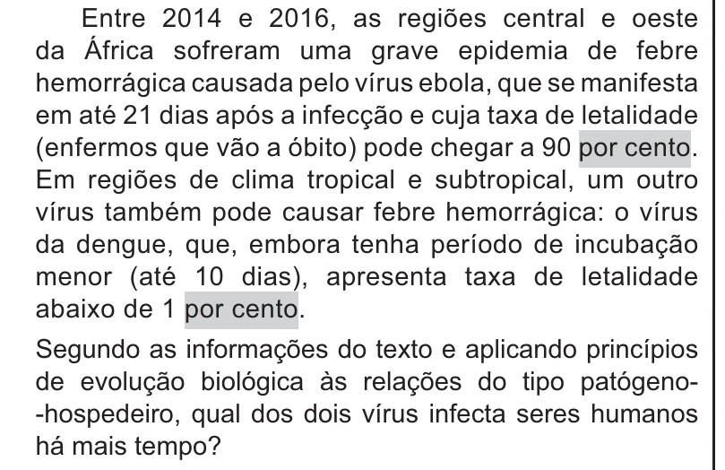 Enunciado original completo da questão 100 do ENEM 2021 - 2º Dia – Caderno 11 – Laranja (braile e ledor) – Aplicação Regular, página 4.