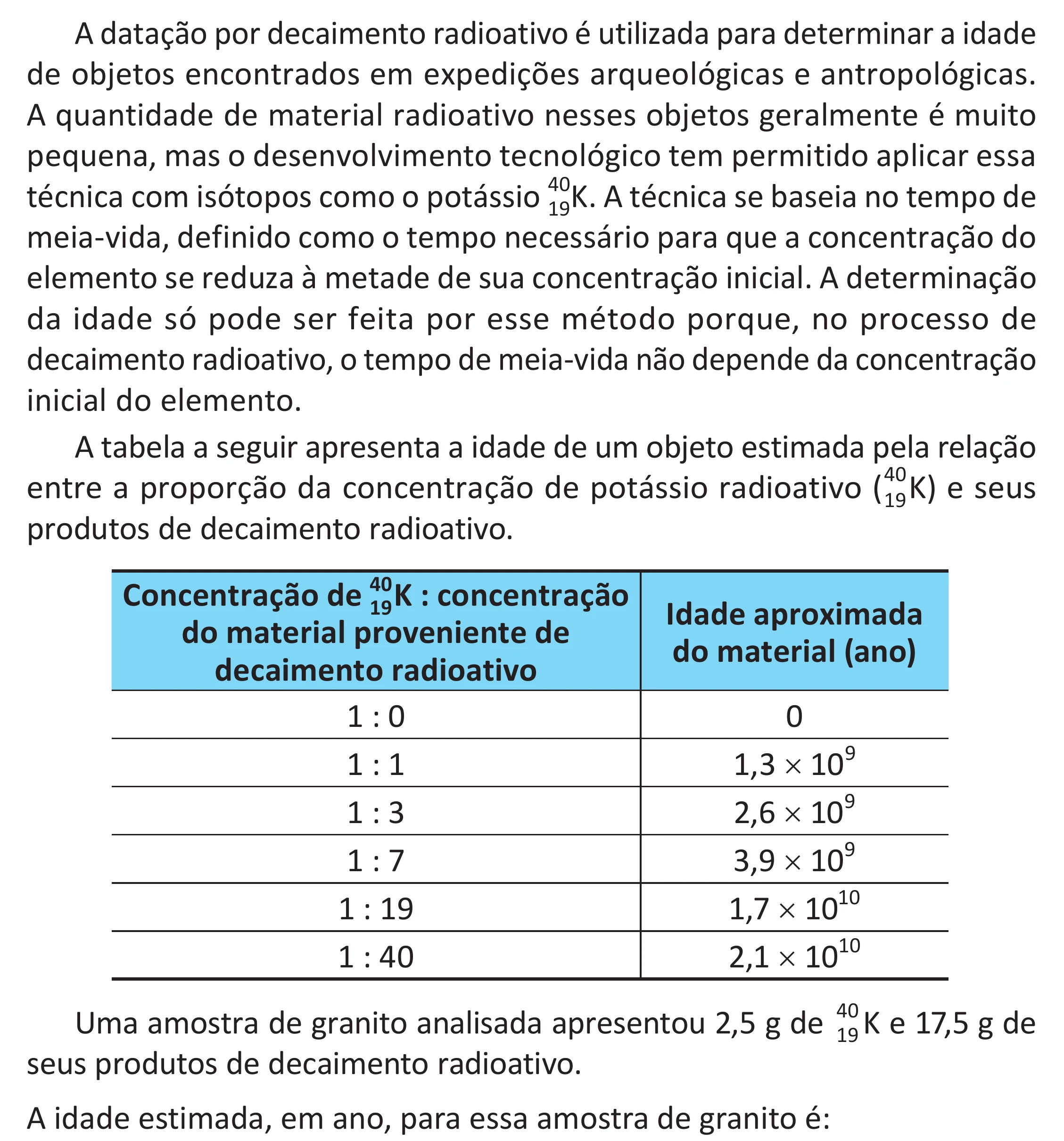 Enunciado original completo da questão 97 do ENEM 2025 - 2º Dia – Caderno 11 – Laranja (Braile e ledor) – Reaplicação - (Superampliada), página 9.