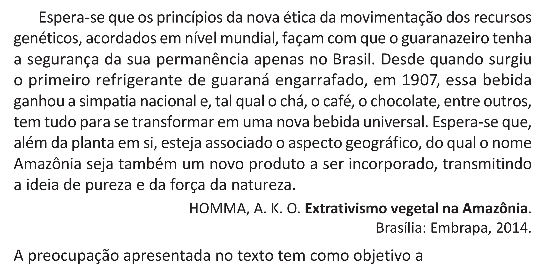 Enunciado original completo da questão 47 do ENEM 2025 - 1º Dia – Caderno 9 – Laranja (Braile e ledor) – Reaplicação - (Superampliada), página 57.
