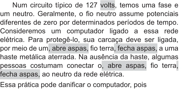 Enunciado original completo da questão 118 do ENEM 2021 - 2º Dia – Caderno 11 – Laranja (braile e ledor) – Reaplicação/PPL/Segunda Oportunidade, página 9.