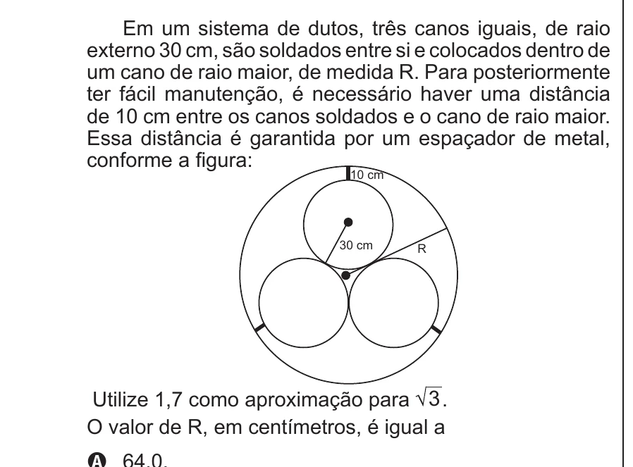Enunciado original completo da questão 178 do ENEM 2013 - 2º Dia - Caderno 5 - Amarelo – Aplicação regular, página 31.