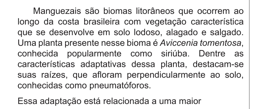 Enunciado original completo da questão 70 do ENEM 2014 - 1º Dia – Caderno 3 – Branco – Terceira aplicação, página 24.
