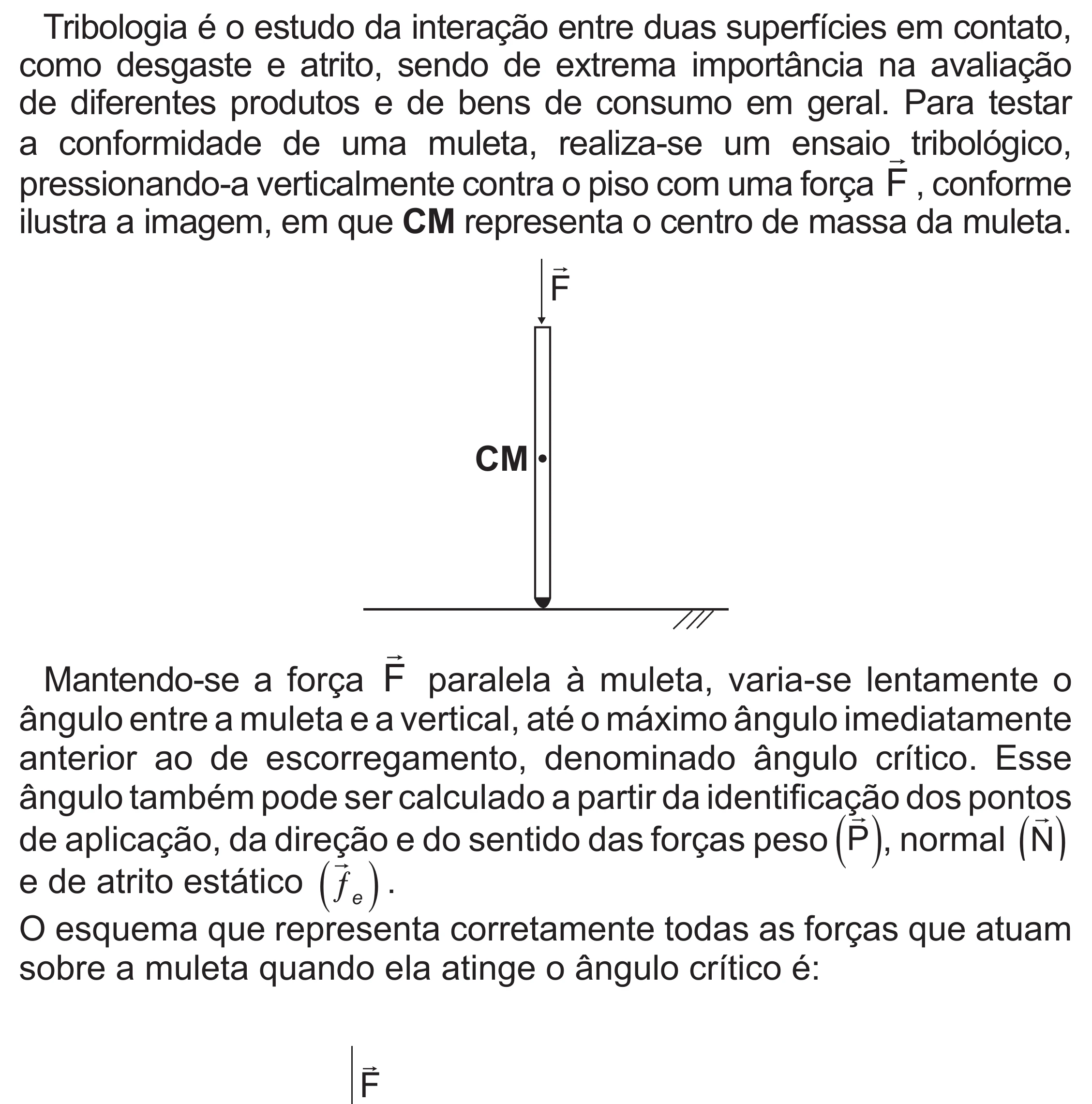 Enunciado original completo da questão 123 do ENEM 2022 - 2º Dia – Caderno 12 – Verde (Libras – Superampliada) – Aplicação Regular, página 32.