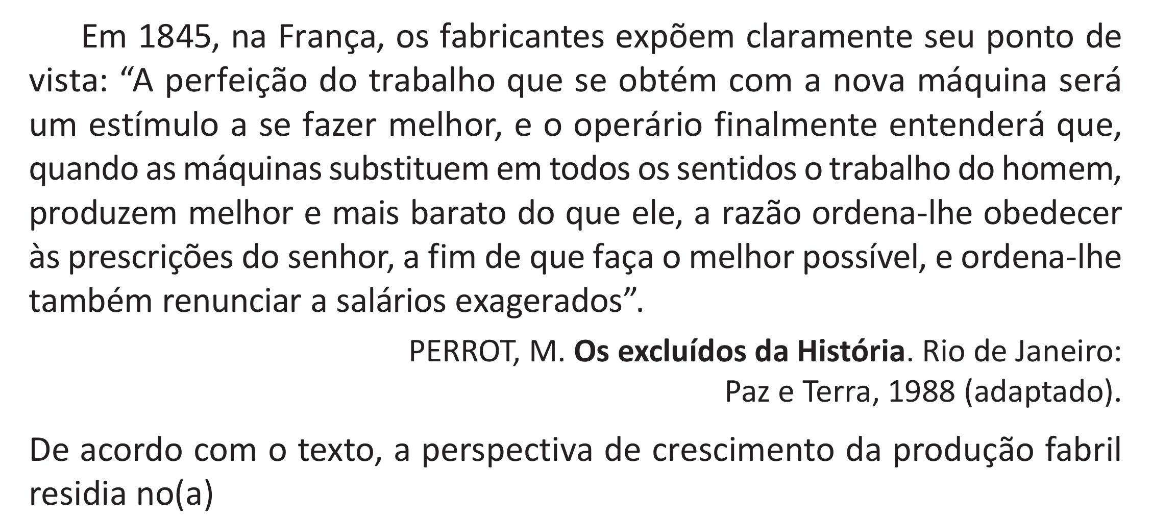 Enunciado original completo da questão 53 do ENEM 2025 - 1º Dia – Caderno 9 – Laranja (Braile e ledor) – Aplicação Regular - (Superampliada) - Belém, Ananindeua e Marituba, página 63.