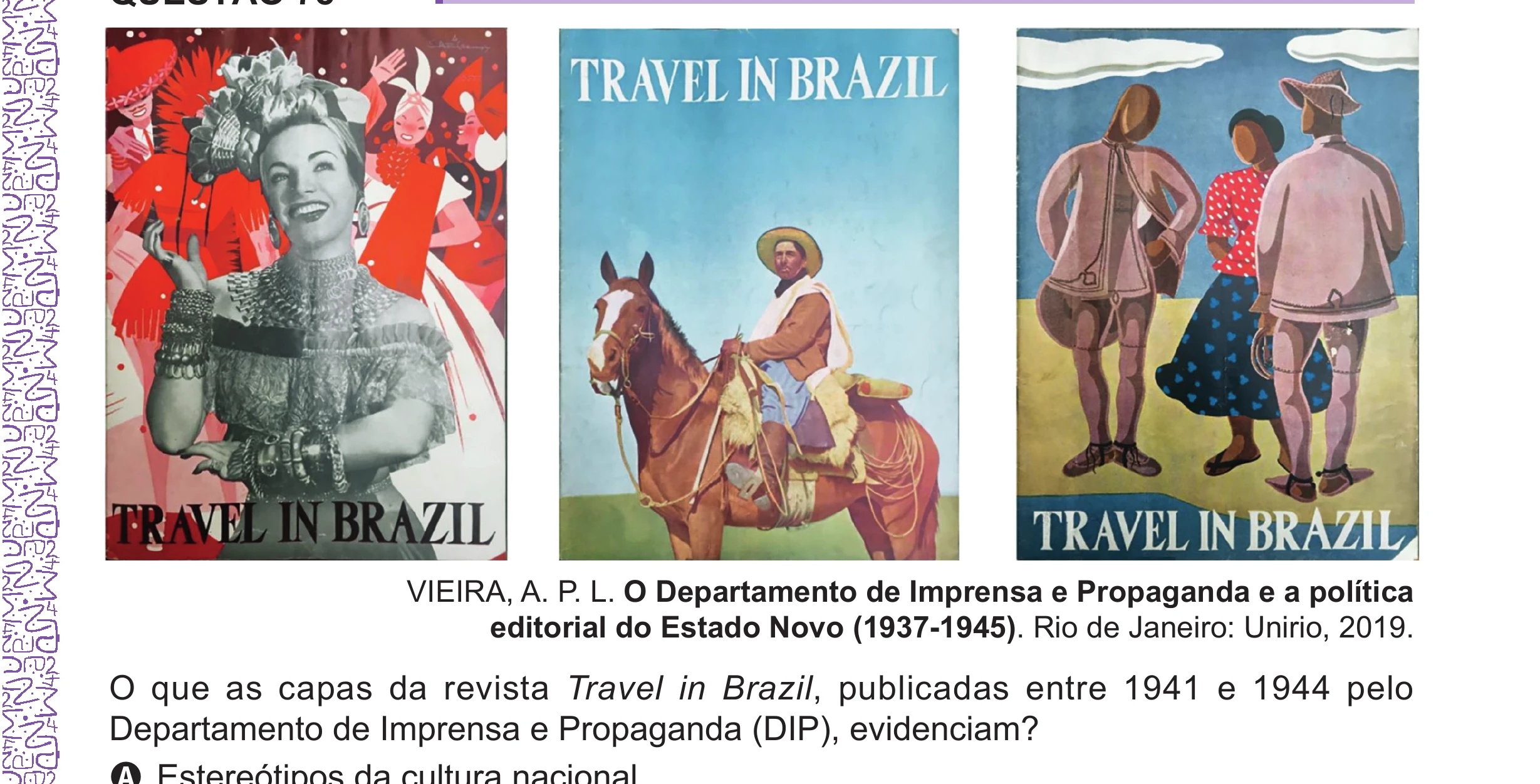 Enunciado original completo da questão 78 do ENEM 2024 - 1º Dia – Caderno 10 – Roxo (Libras) – Aplicação Regular - (Ampliada), página 57.
