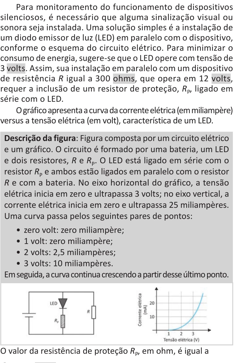Enunciado original completo da questão 125 do ENEM 2025 - 2º Dia – Caderno 11 – Laranja (Braile e ledor) – Reaplicação - (Ledor), página 11.