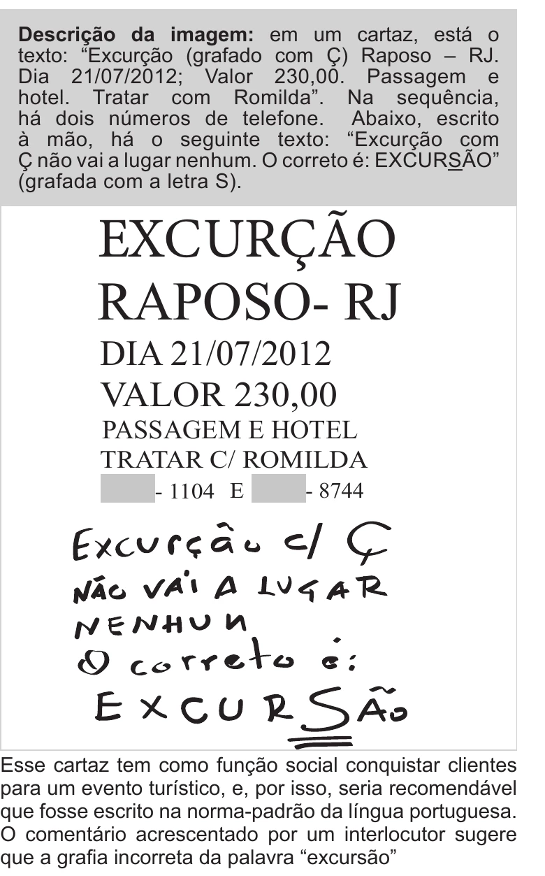 Enunciado original completo da questão 22 do ENEM 2022 - 1º Dia – Caderno 9 – Laranja (braile e ledor) – Reaplicação/PPL, página 11.