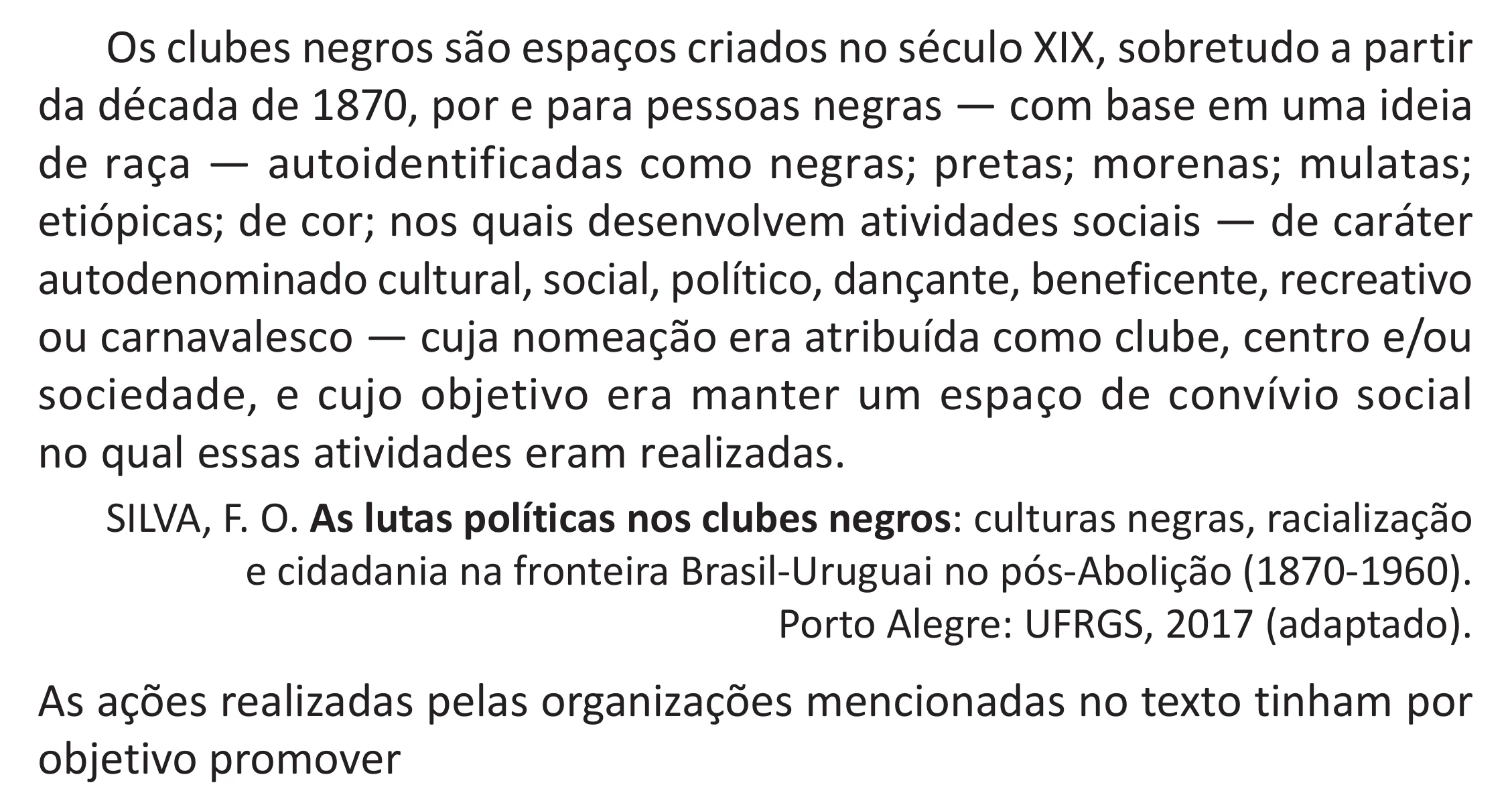 Enunciado original completo da questão 46 do ENEM 2025 - 1º Dia – Caderno 9 – Laranja (Braile e ledor) – Aplicação Regular - (Superampliada) - Belém, Ananindeua e Marituba, página 56.