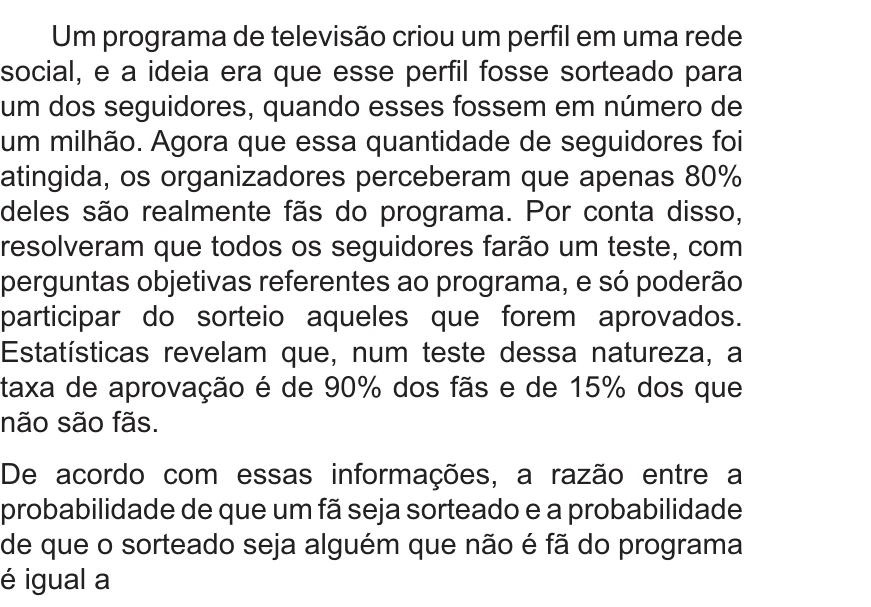 Enunciado original completo da questão 146 do ENEM 2017 - 2º Dia - Caderno 6 - Cinza – Reaplicação/PPL, página 18.